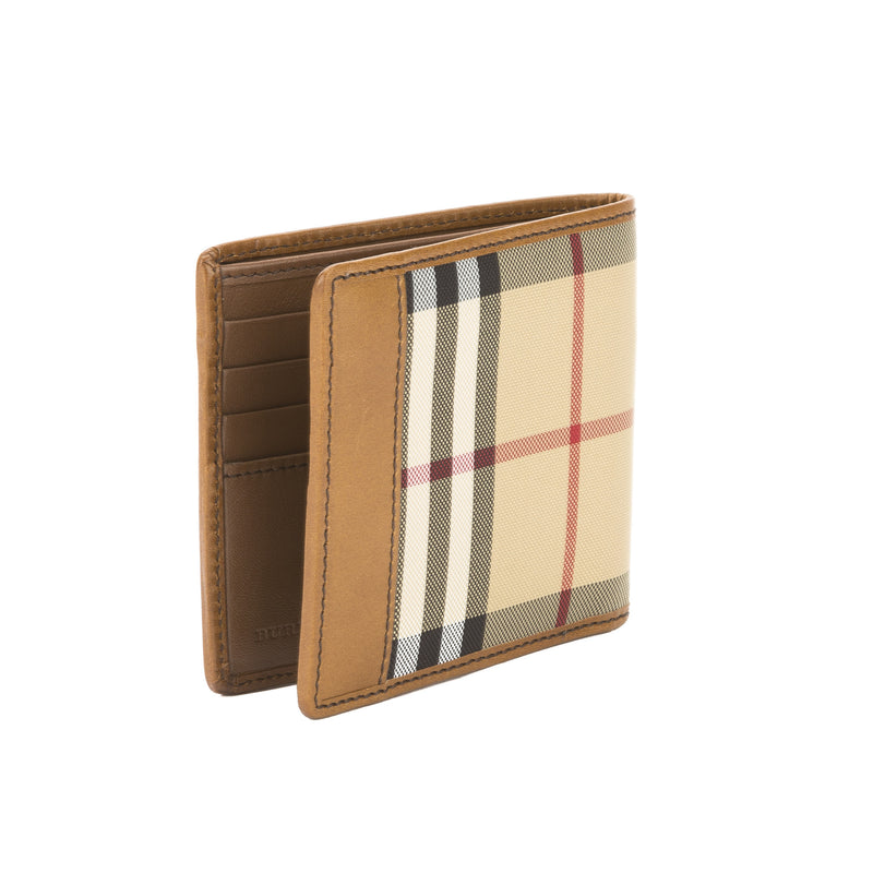 burberry horseferry check id wallet
