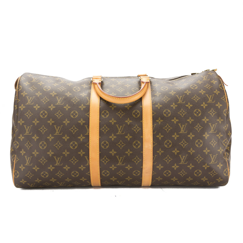 Louis Vuitton Monogram Keepall 55 Bag (Pre Owned) – LuxeDH