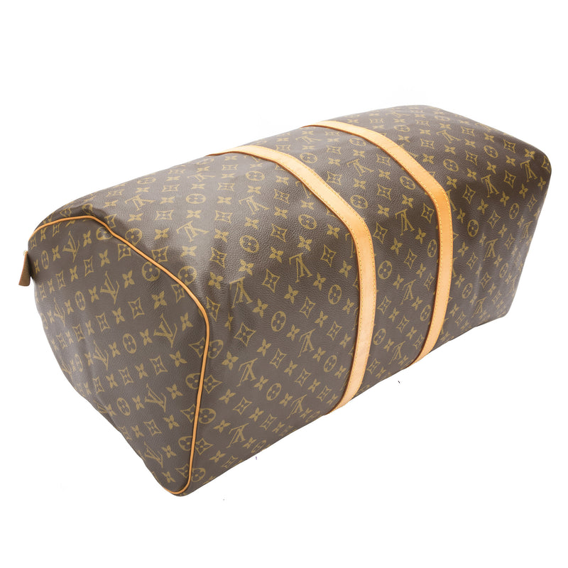 Louis Vuitton Monogram Keepall 55 Bag (Pre Owned) – LuxeDH