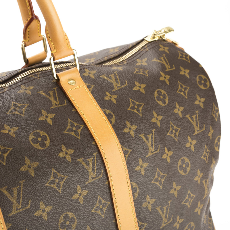 Louis Vuitton Lv Keepall 50 Travel Boston Hand Bag M41426 Monogram