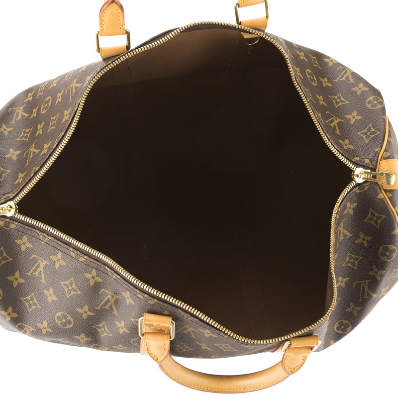 Louis Vuitton // Monogram Leather Boston Bag // Monogram Brown // Pre-Owned