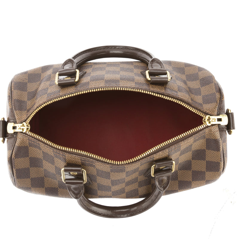 Louis Vuitton Damier Ebene Speedy Bandouliere 25 Bag (Pre Owned) – LuxeDH