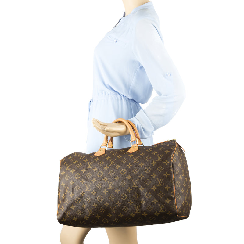 Louis Vuitton Monogram Speedy 40 Bag (Pre Owned) – LuxeDH