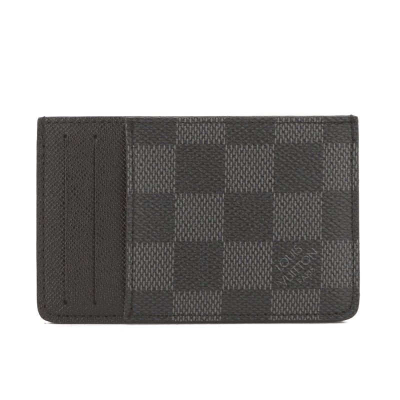Louis Vuitton Damier Graphite Neo Porte Cartes Card Holder (Pre Owned) – LuxeDH