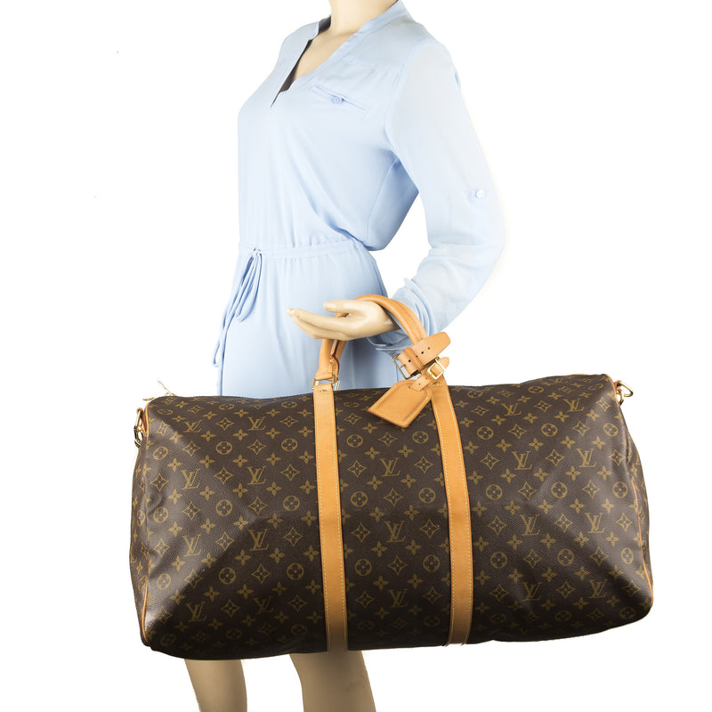 Louis Vuitton Monogram Keepall Bandouliere 60 Bag (Pre Owned) – LuxeDH