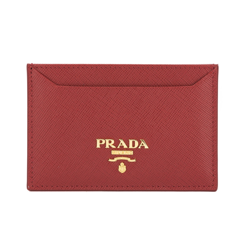 red prada card holder