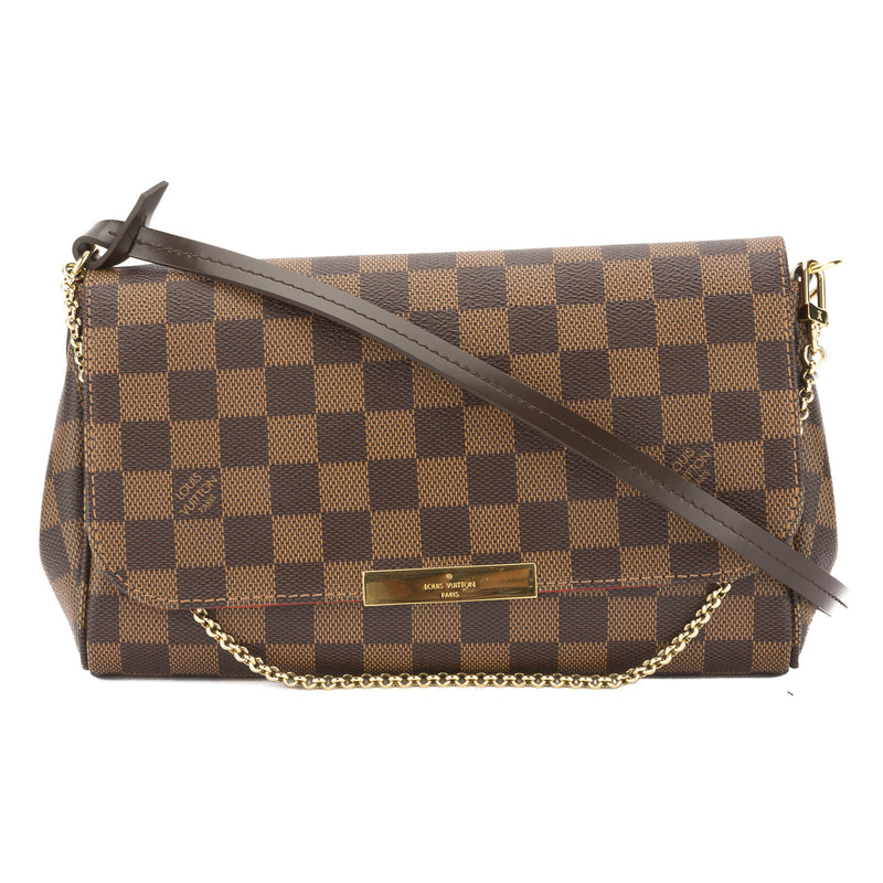 Louis Vuitton Damier Ebene Favorite Mm Bag Pre Owned Luxedh
