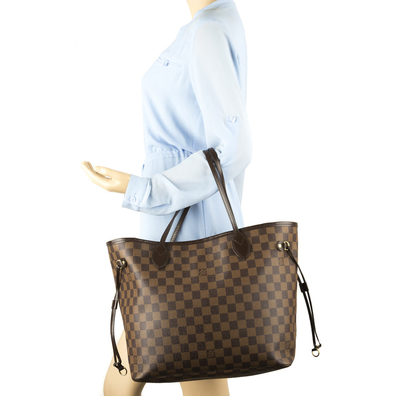 Louis Vuitton Damier Ebene Neverfull MM Bag (Pre Owned) – LuxeDH
