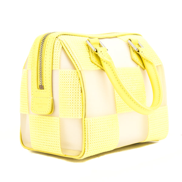 Louis Vuitton Yellow Damier Optic Mesh Speedy Cube PM (3324029) – LuxeDH