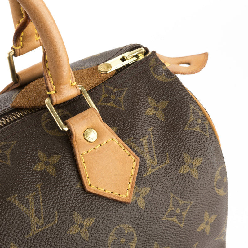 Louis Vuitton Monogram Speedy 25 Bag (Pre Owned) – LuxeDH