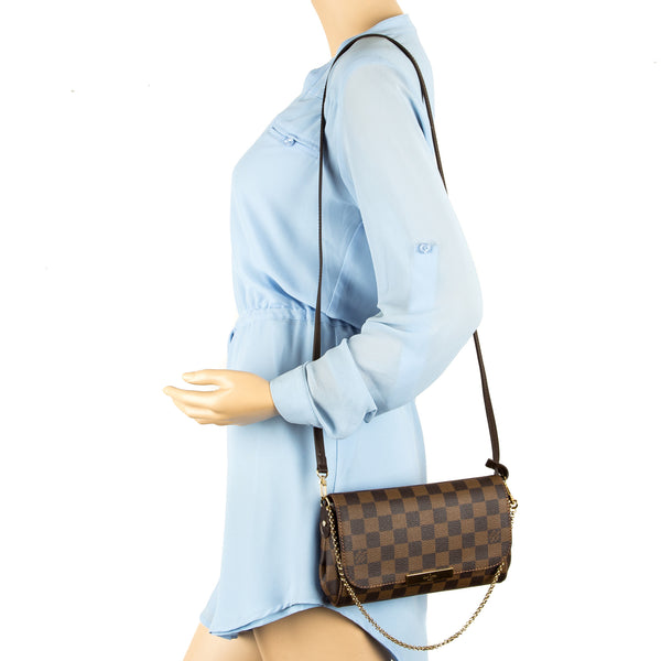 Louis Vuitton Damier Ebene Favorite PM Bag (Pre Owned) - 3349011 | LuxeDH