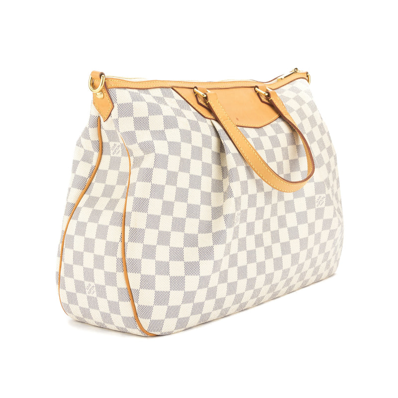 Louis Vuitton Damier Azur Siracusa GM Bag (Pre Owned) – LuxeDH