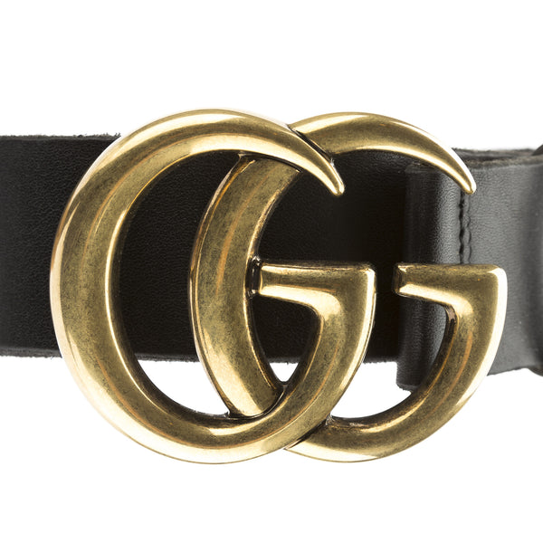 small gold gucci belt