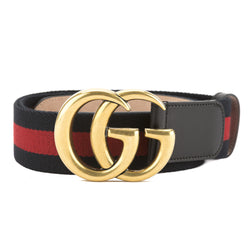 nylon web belt with double g buckle