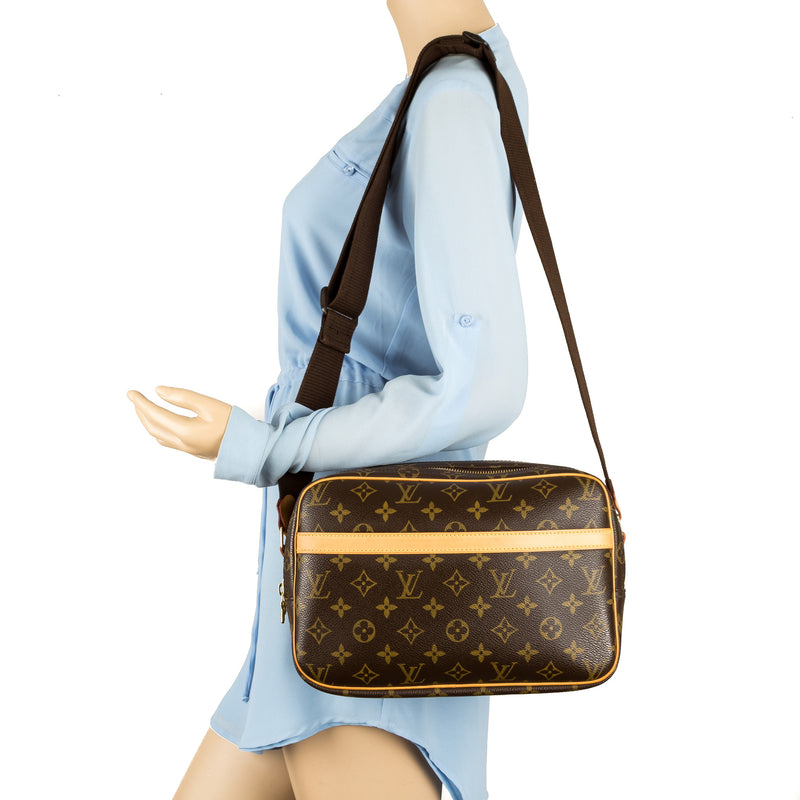 Monogram Reporter Mm Shoulder Bag - ENVY LV