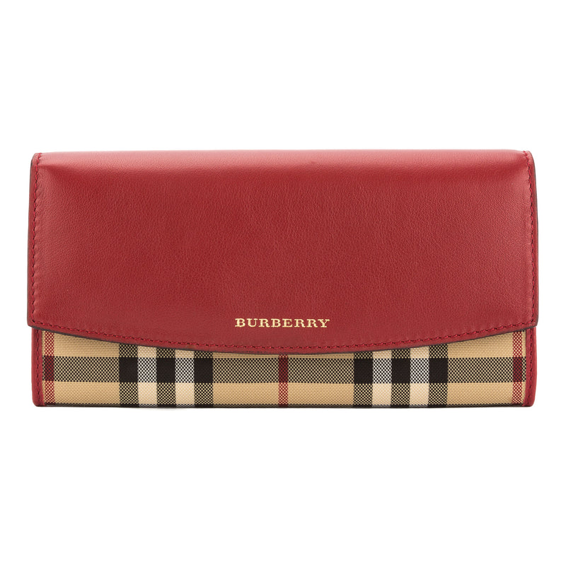 burberry wallet red