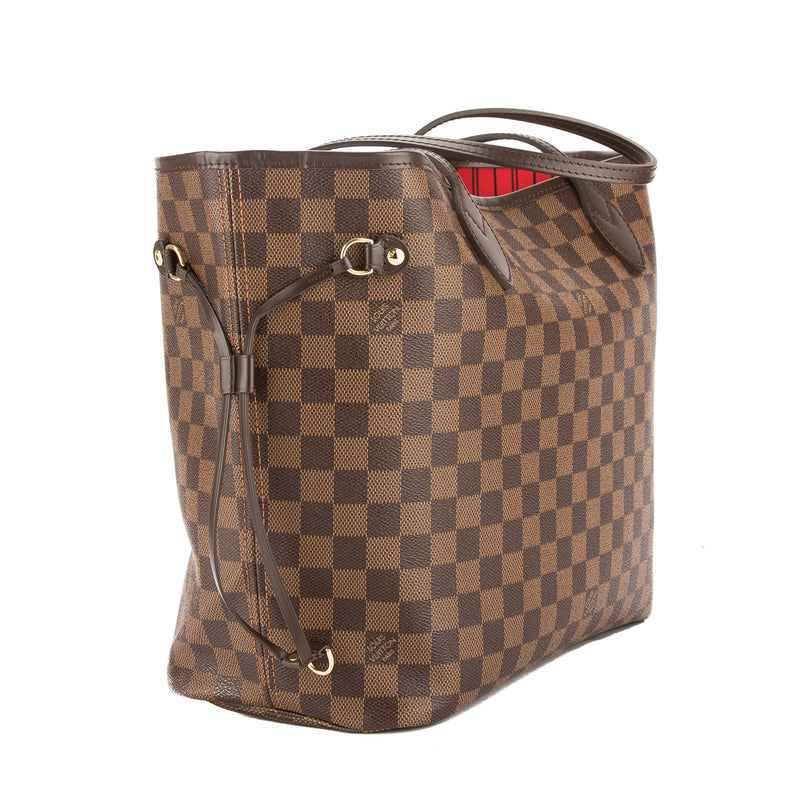 Louis Vuitton Damier Ebene Neverfull MM Bag (Pre Owned) – LuxeDH