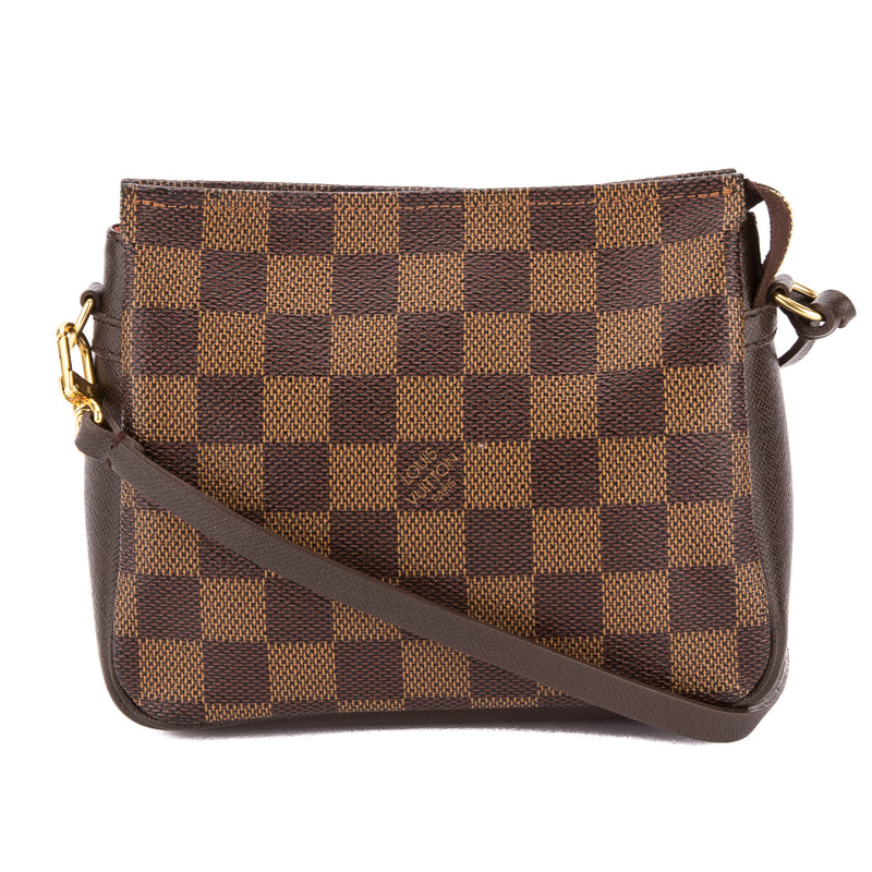 Louis Vuitton Damier Ebene Trousse Cosmetic Tote Bag (Pre Owned) – LuxeDH