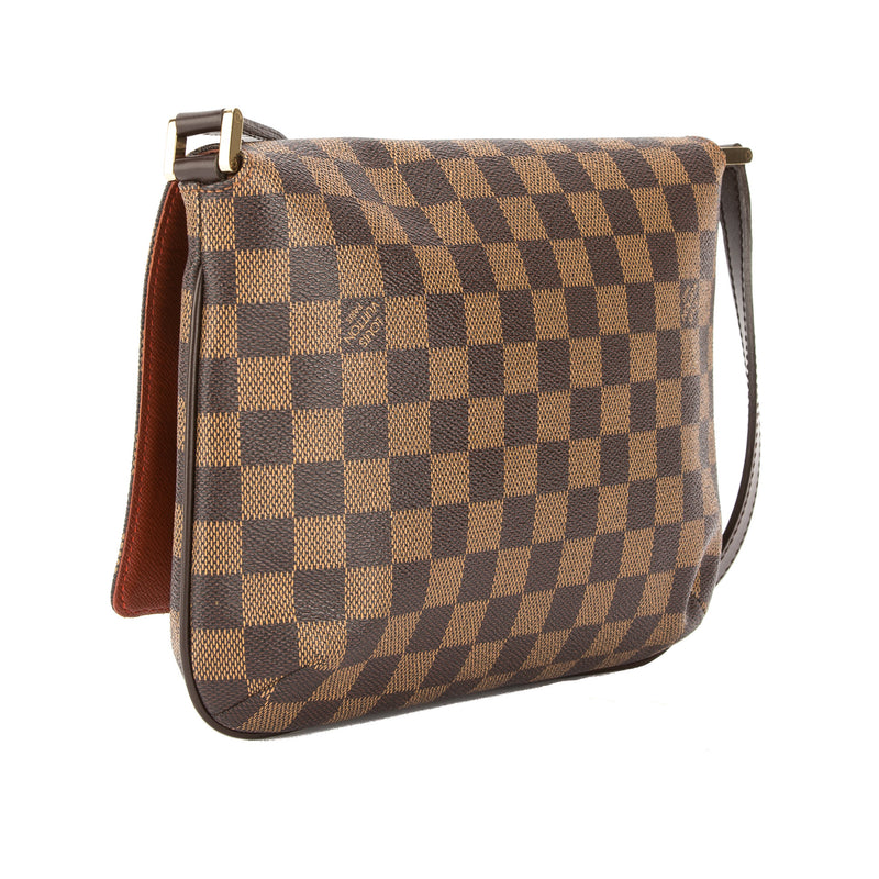 Louis Vuitton Damier Ebene Canvas Musette Tango Long Strap Bag (Pre Ow – LuxeDH