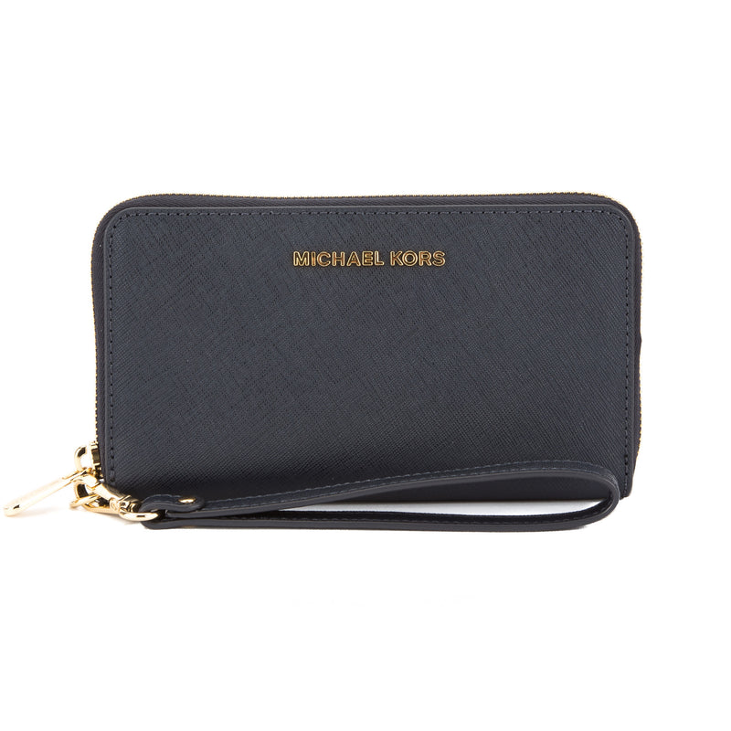 michael kors saffiano wristlet