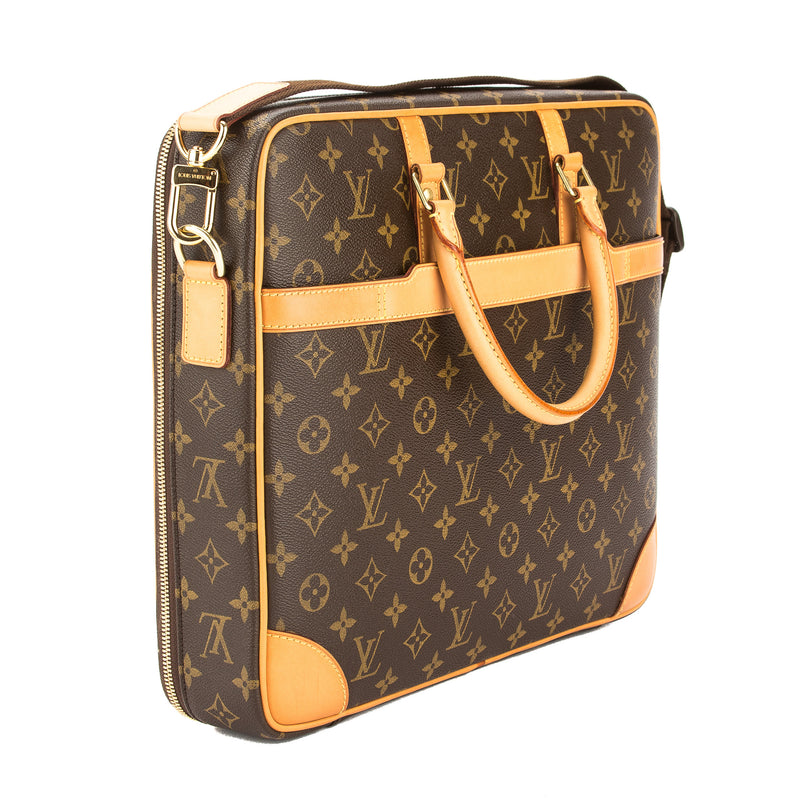 Louis Vuitton Monogram Canvas Cupertino 2-Way Briefcase (Pre Owned) – LuxeDH