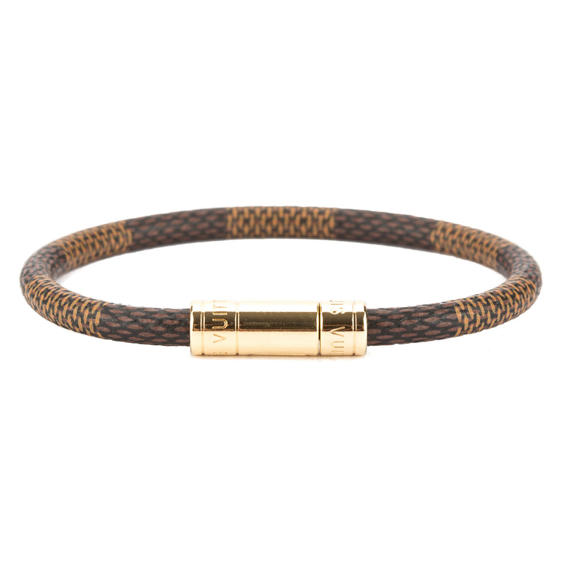 Louis Vuitton Damier Ebene Canvas Keep It Bracelet (Pre Owned) – LuxeDH