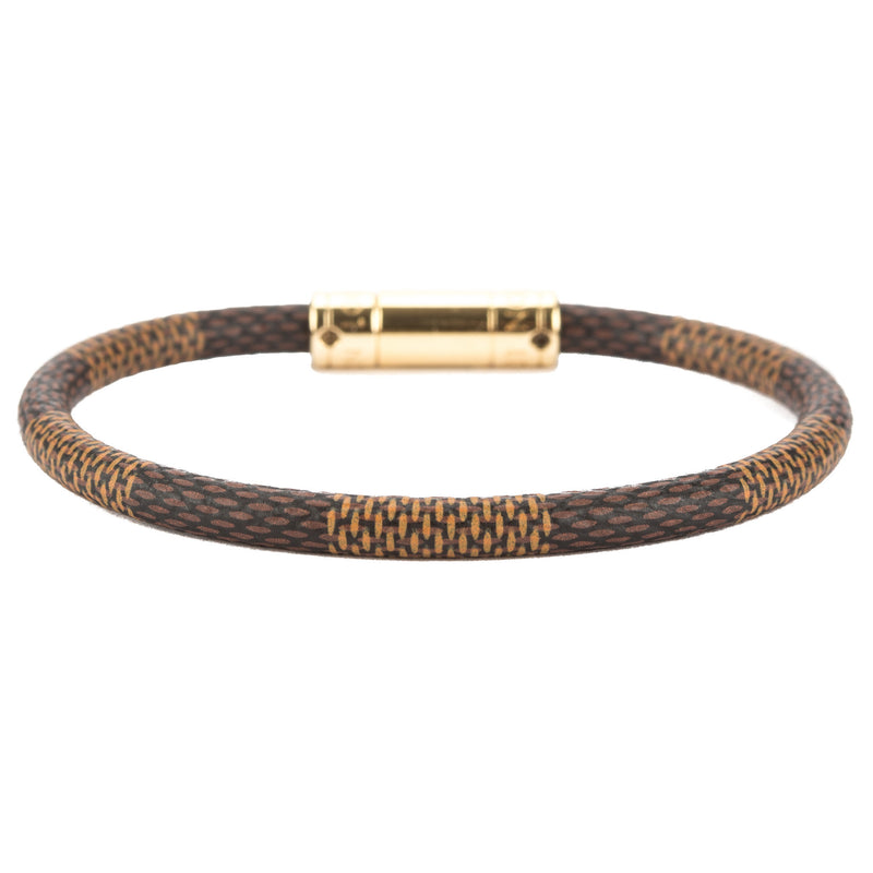 Louis Vuitton Damier Ebene Canvas Keep It Bracelet (Pre Owned) – LuxeDH