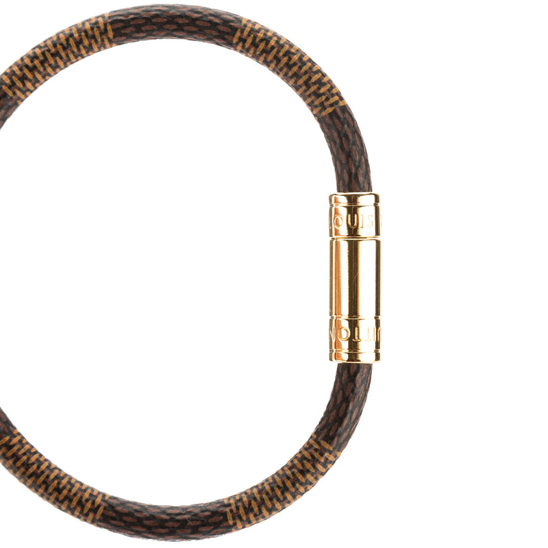 Louis Vuitton Damier Ebene Canvas Keep It Bracelet (Pre Owned) – LuxeDH