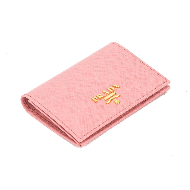 prada card holder pink
