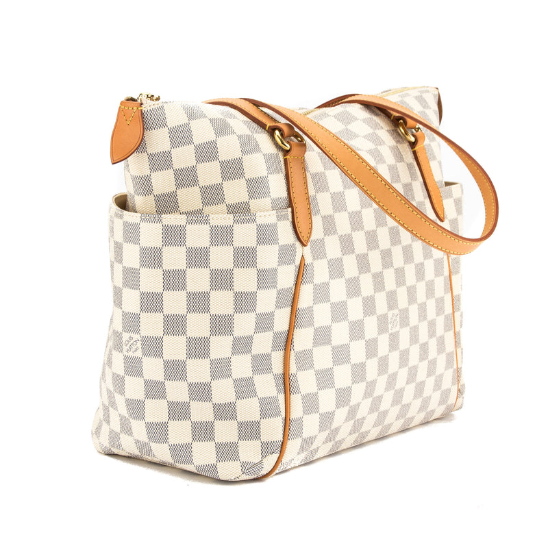 Louis Vuitton Damier Azur Canvas Totally MM Bag (Pre Owned) – LuxeDH