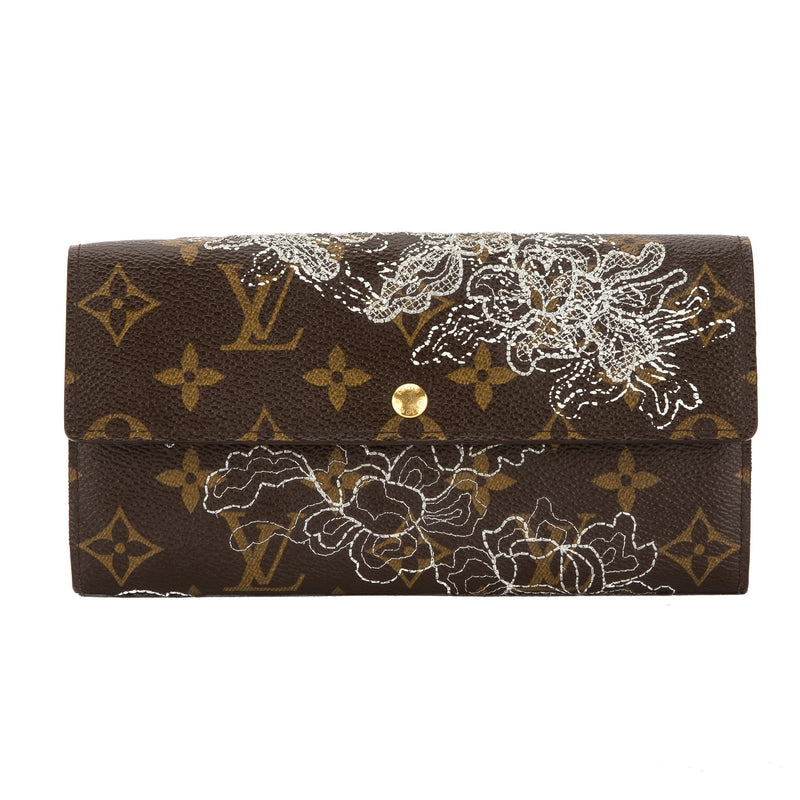 Louis Vuitton Monogram Canvas Dentelle Sarah Long Wallet (Pre Owned) – LuxeDH