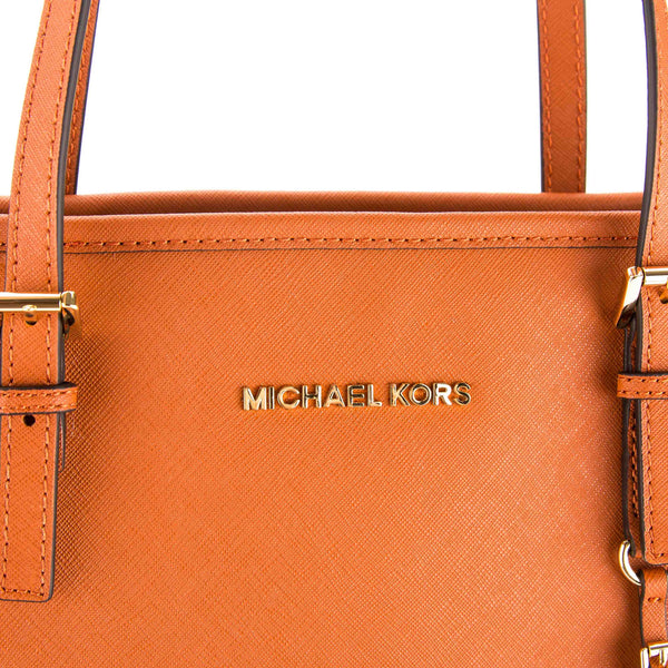 orange michael kors bag