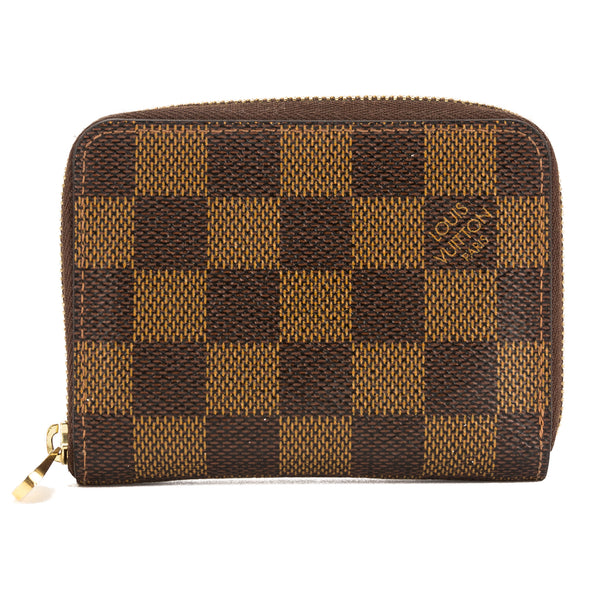 Louis Vuitton Damier Ebene Canvas Zippy Coin Purse (Pre Owned) – LuxeDH