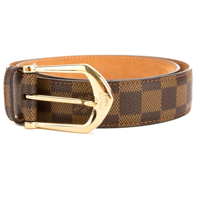 Louis Vuitton Damier Ebene Canvas San Tour Classic Belt (Pre Owned) – LuxeDH