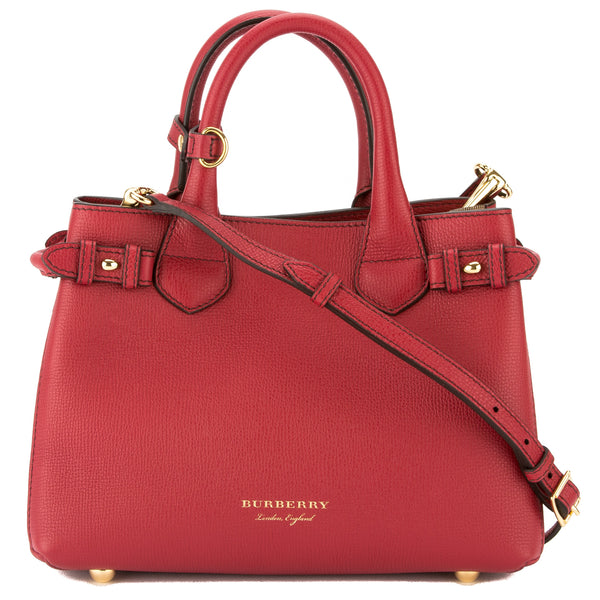 burberry red handbag