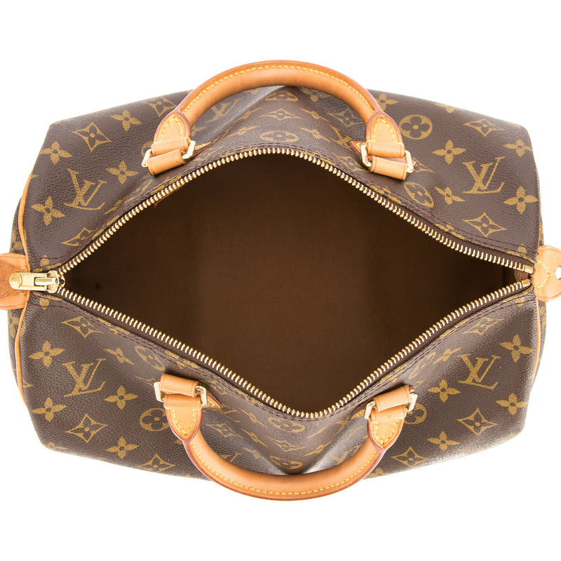 Louis Vuitton Monogram Canvas Speedy 30 Bag (Pre Owned) – LuxeDH