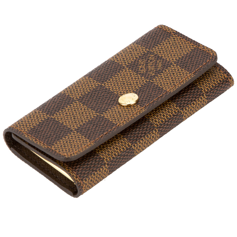 Louis Vuitton Multicles 4 Key Holder Canvas Wallet