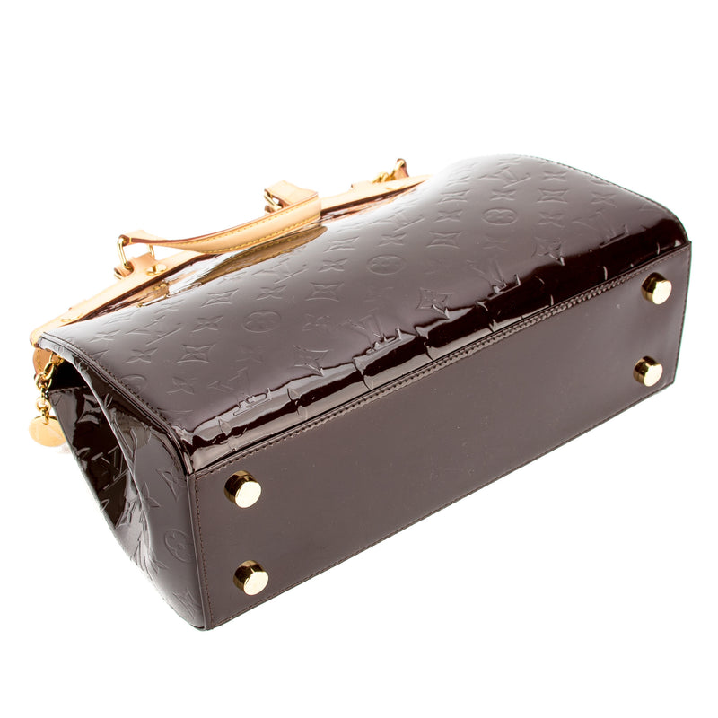 Louis Vuitton Amarante Monogram Vernis Leather Brea MM Bag (Pre Owned) – LuxeDH