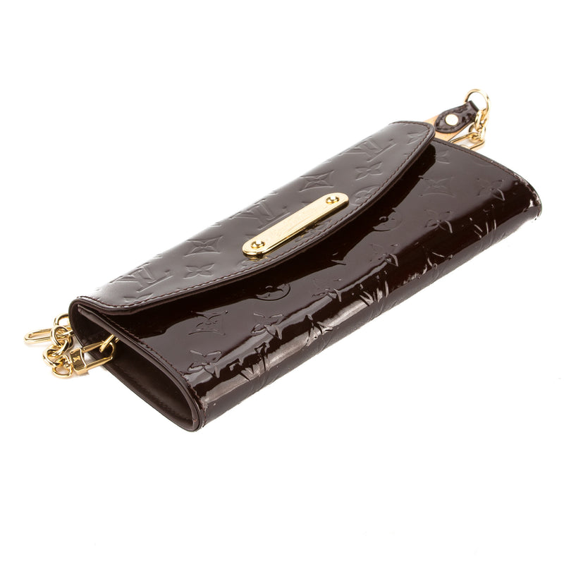 Louis Vuitton Amarante Monogram Vernis Leather Sunset Boulevard Bag (P – LuxeDH