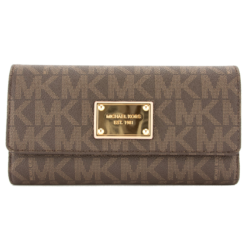 michael kors checkbook wallet