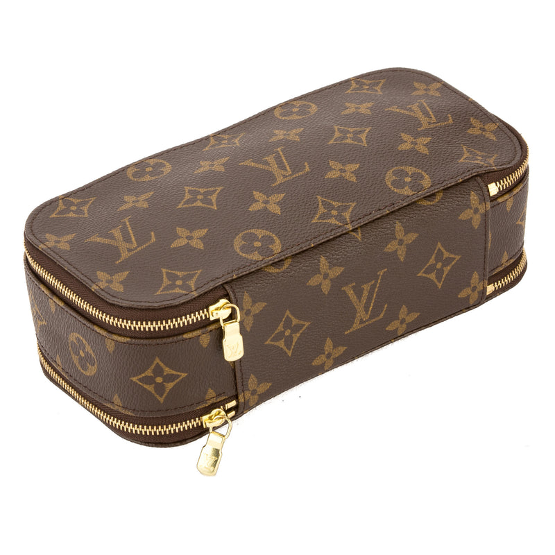 Louis Vuitton Monogram Canvas Trousse Blush GM Cosmetic Pouch (Pre Own – LuxeDH