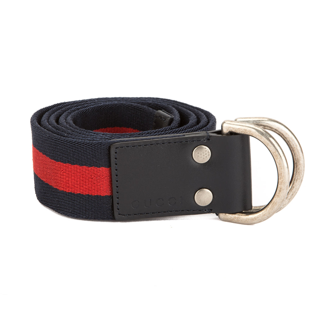 gucci web belt with d ring