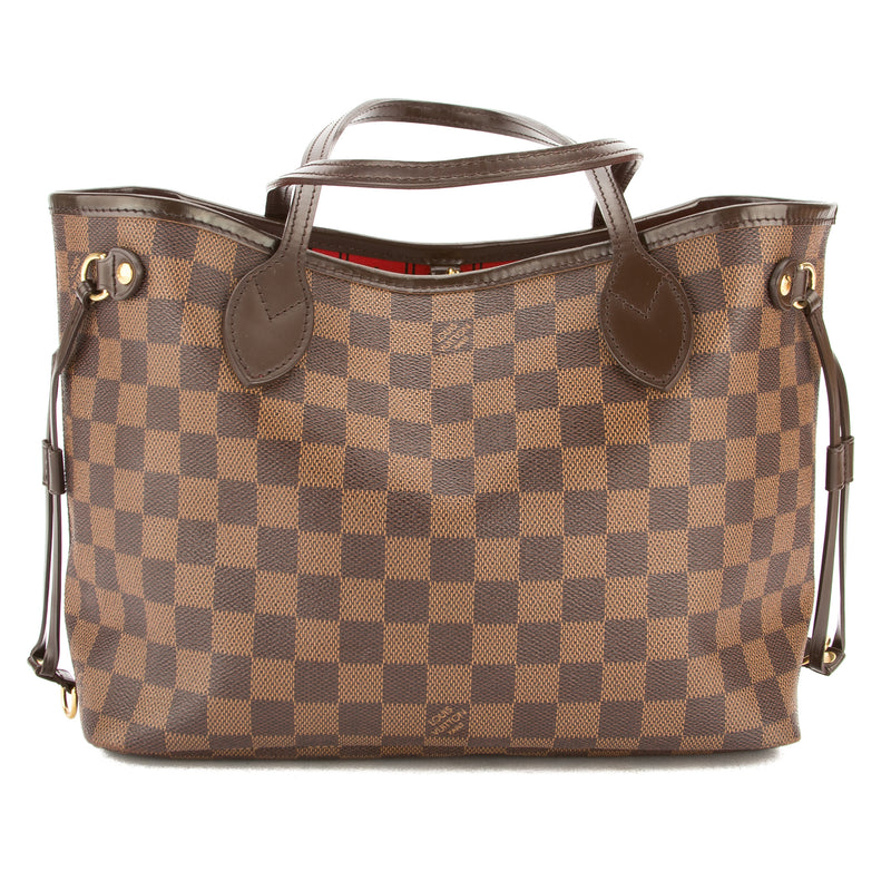Louis Vuitton Damier Ebene Canvas Neverfull PM Bag (Pre Owned) – LuxeDH