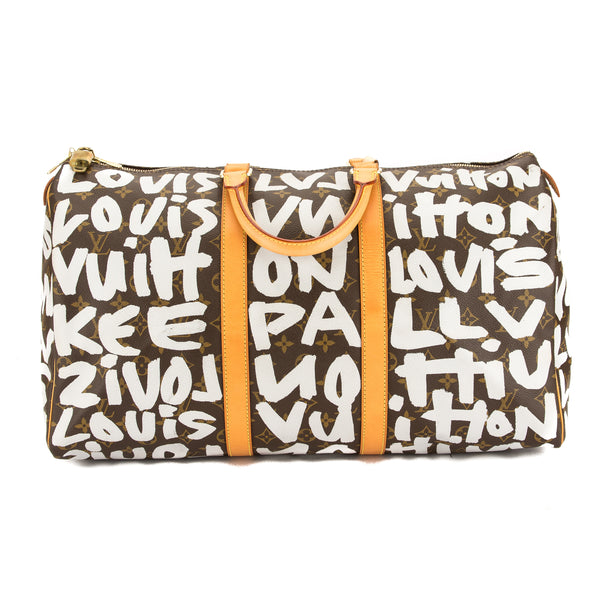 Louis Vuitton Monogram Canvas Stephen Sprouse Graffiti Keepall 50 Bag - 3584022 | LuxeDH