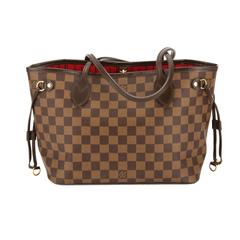 Louis Vuitton Damier Ebene Canvas Neverfull PM Bag (Pre Owned) – LuxeDH