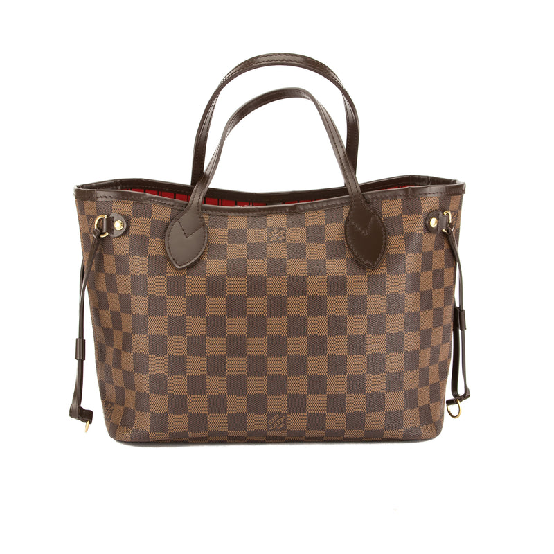 Louis Vuitton Damier Ebene Canvas Neverfull PM Bag (Pre Owned) – LuxeDH