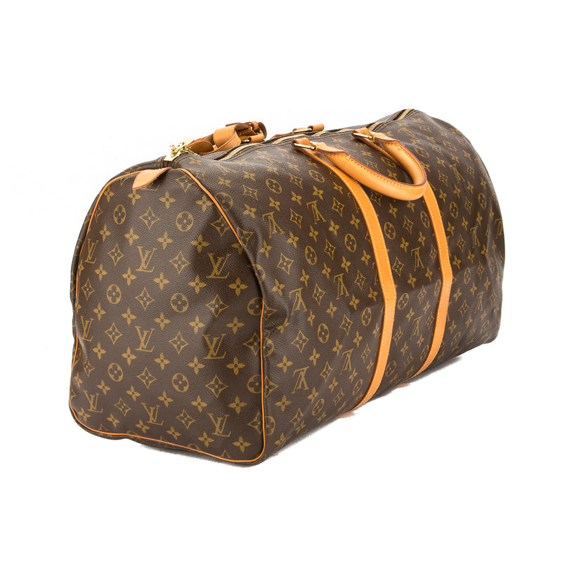 Louis Vuitton Monogram Canvas Keepall 55 Boston Bag (3586030) – LuxeDH