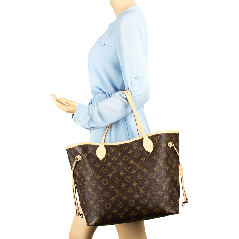 Louis Vuitton Monogram Canvas Neverfull MM Bag (Pre Owned) – LuxeDH
