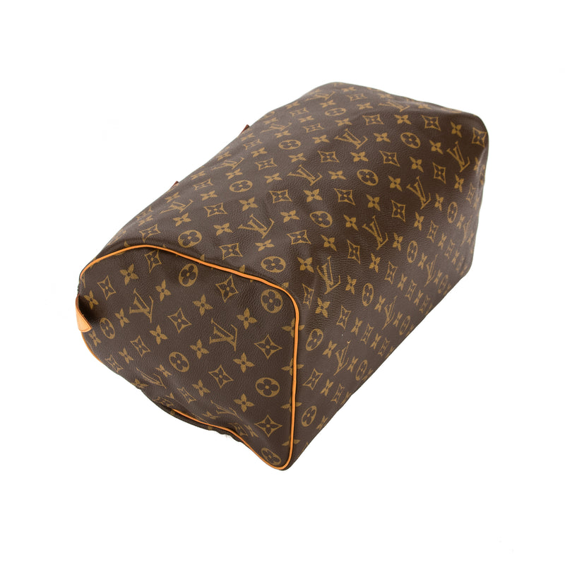 Louis Vuitton Monogram Canvas Speedy 35 Bag (Pre Owned) – LuxeDH