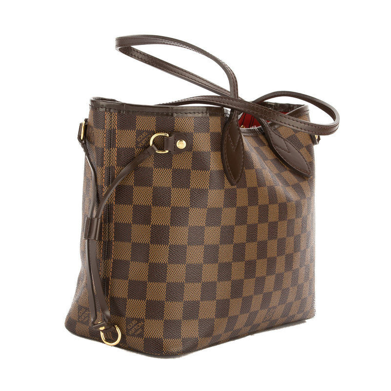 Louis Vuitton Damier Ebene Canvas Neverfull PM Bag (Pre Owned) – LuxeDH